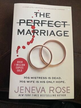 Jeneva Rose The Perfect Marriage Trade Paperback 2020 Bloodhound Books Thriller